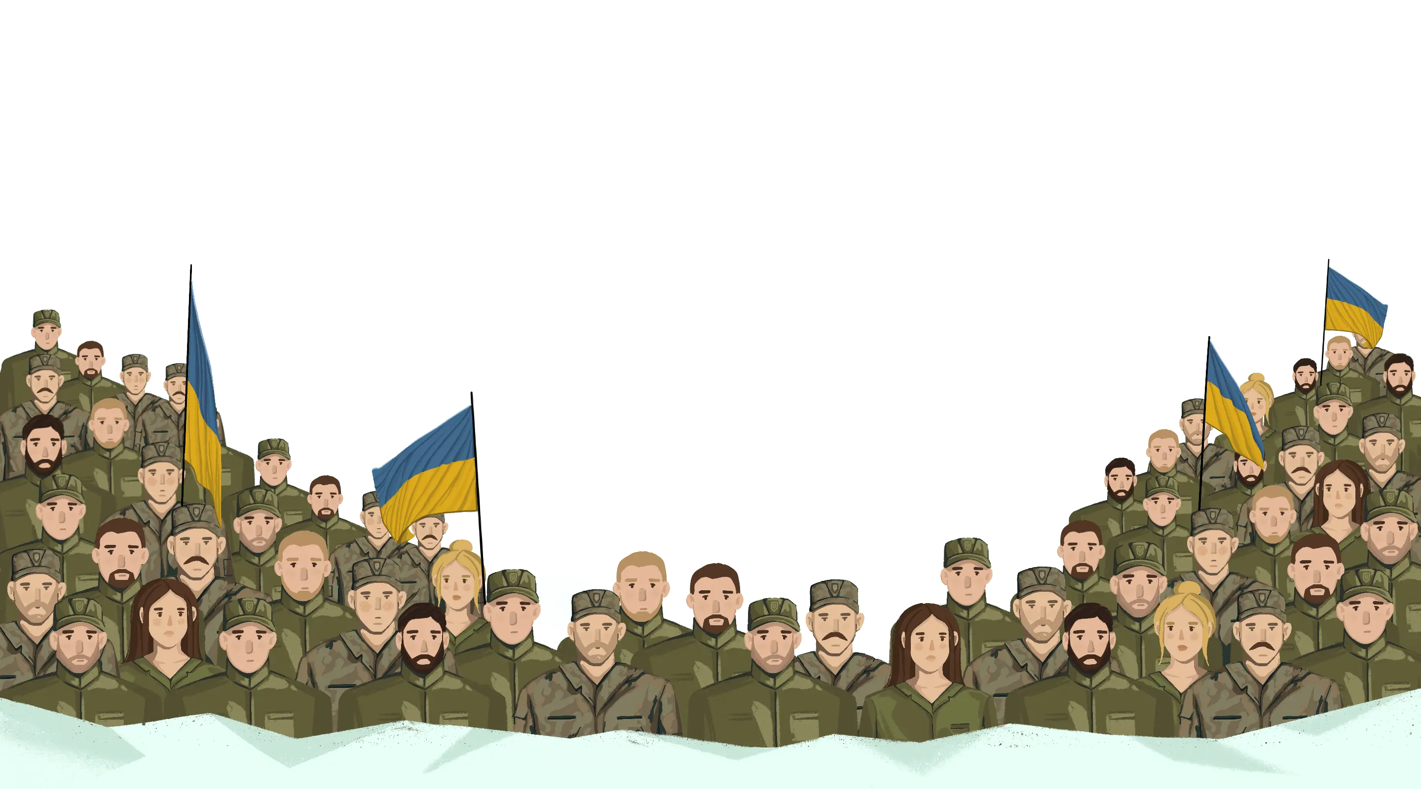 Символ памʼяті для загиблих захисників України